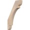 Ekena Millwork 3 1/2"W x 16"D x 28"H Olympic Smooth Knee Brace, Douglas Fir BRC04X16X28OLY00SDF - alternate 1